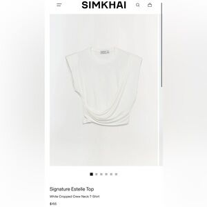 SIMKHAI Signature Estelle Top
